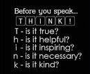 think words