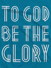 To God Glory