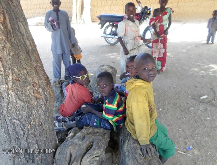 Displaced Christian Children on Christmas Day 2013 (Click to enlarge) 