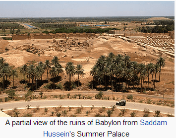 saddams babylon