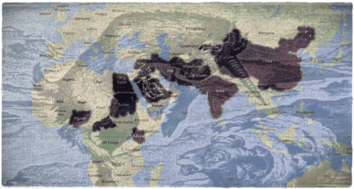 The ram butted everything out of his way to the west, to the north, and to the south, and no one could stand against him or help his victims. He did as he pleased and became very great.(Daniel 8:4)