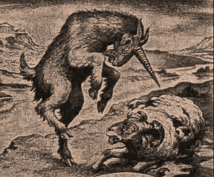 Daniel 8 Depiction from Wikipedia