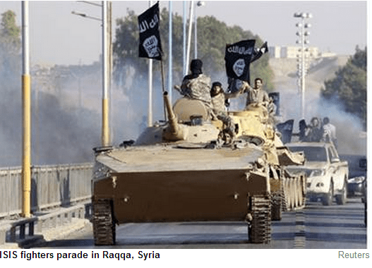 isis parade