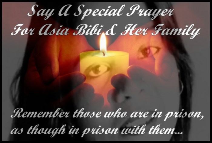 Pray for Asia Bibi
