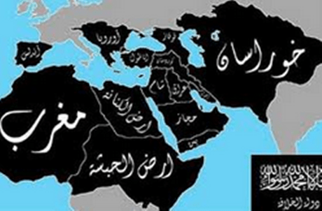 Clearly show's the land they have ravaged and the land they intend to  ravage and control.