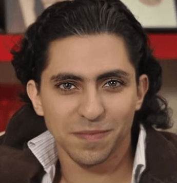 Raif Badawi, Blogger Saudi Arabia, Sentenced to 1,000 lashes.  Screen shot