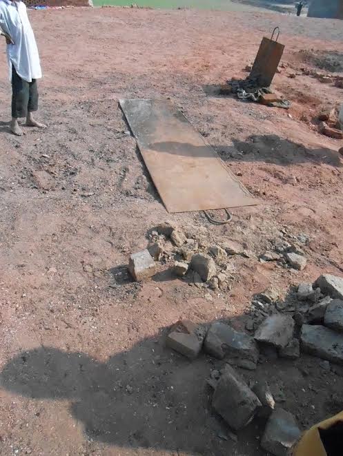 Brick Kiln Site where Christian Couple Burned Alive, Christians have turned this into a memorial for them, with frequent visits to pray, and remember.  Photo: VOP