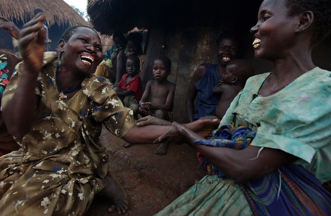 Two women in Gulu, Uganda whose lips have been brutally cut off by Lord’s Resistance Army rebels (wikipedia)