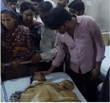 Christian boy burned in Pakistan (Christians in Pakistan facebook)