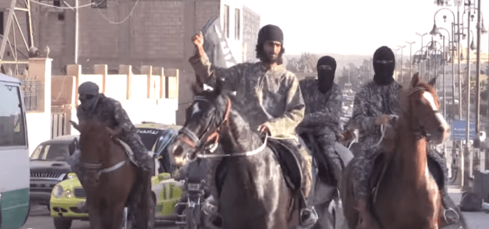 isis horseback