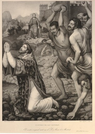 St. Stephen,  the First Martyr for CHRIST JESUS