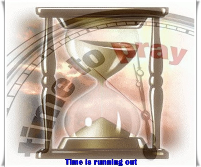 time running out