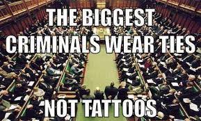 CRIMINALS IN HIGH PLACES = MAKING RULES